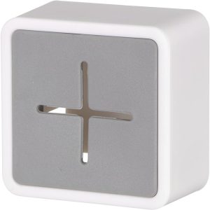 Self Adhesive Hooks Waterproof ABS Silicone Shower Robe Towel Wall Hooks Adhesive Push Dish Towel Hooks Without Drill for Bathroom Kitchen Washroom Home, Gray